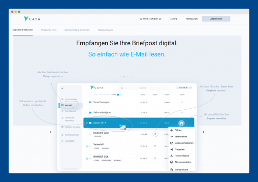 Prozessoptimierung und Postverwaltung